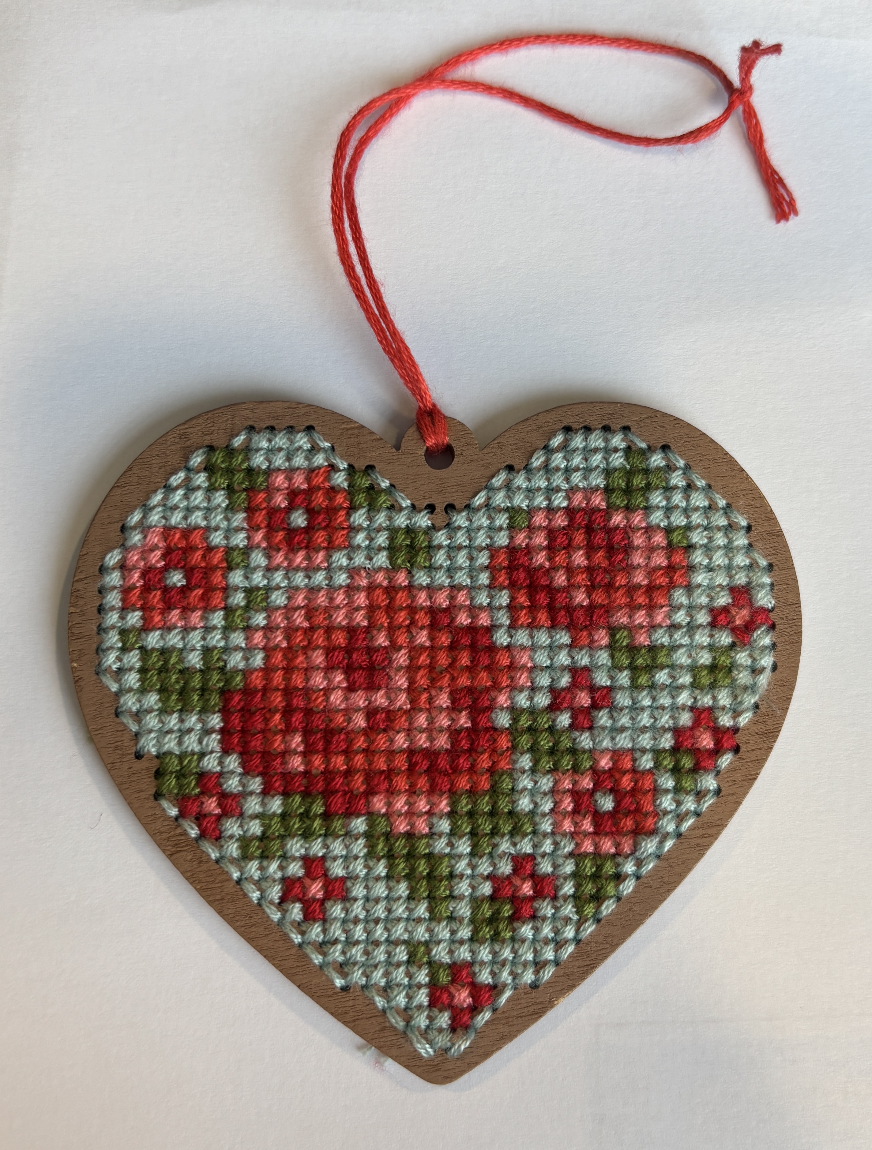 Floral Heart Ornament